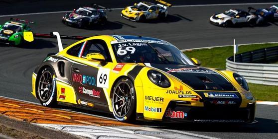 【2026年4月以降発売予定】 Spark S6340 1/43 Porsche 911 GT3 Cup No.69 Porsche Carrera Cup Benelux Champion 2025 Jaap van Lagen