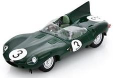 【2026年3月発売予定】 Spark S2934 1/43 Jaguar D No.3 Le Mans 24H 1956
J. Fairman – K. Wharton