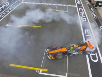 Spark S9678 1/43 McLaren MCL39 No.4 3rd Abu Dhabi GP 2025 F1