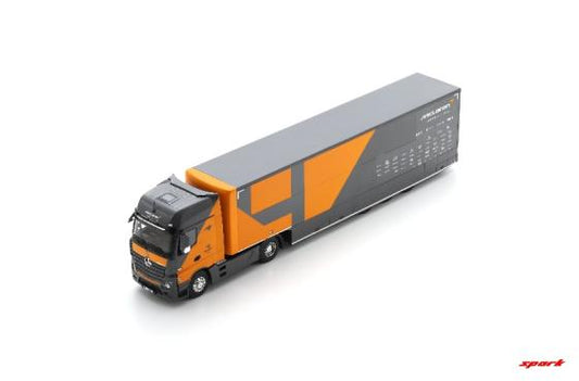 【2026年3月発売予定】 Spark S8609 1/43 Mercedes Actros Truck - McLaren F1 team