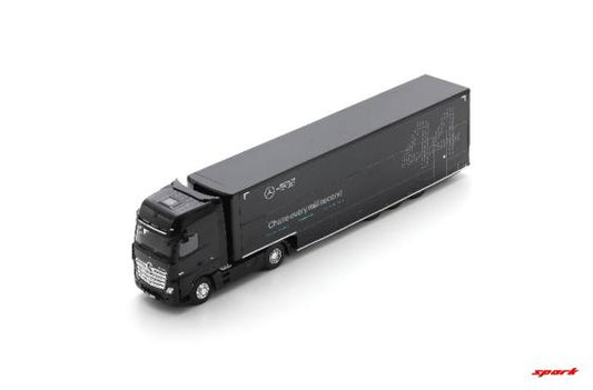 【2026年3月発売予定】 Spark S9512 1/43 Mercedes Actros Truck - Mercedes F1 Team - 2024