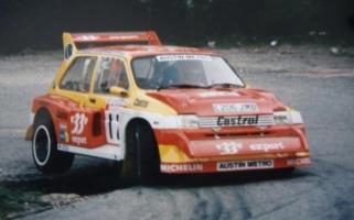 【2025年12月発売予定】 Spark 18S797 1/18 MG Metro 6R4 No.12 Tour de Corse 1986 D. Auriol – B. Occelli