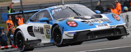 【2027年4月発売予定】 Spark SG1085 1/43 Porsche 911 GT3 R (992) Evo26 No.123 Mühlner Motorsport powered by H&R 24H Nürburgring 2026 M. Rump - B. Bünnagel - A. Brundle