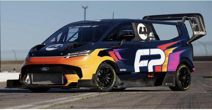 【2027年1月発売予定】 Spark S7746 1/43 Ford Transit SuperVan 4.2 2nd Pikes Peak 2023 Romain Dumas
