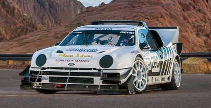 【2027年3月発売予定】 Spark S7749 1/43 Ford RS 200 Pikes Peak 2013 Mark Rennison