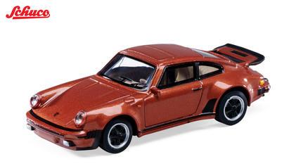 【2027年4月以降発売予定】 Schuco 64U00119 1/64 1980 Porsche 911 (930) Turbo, bronze