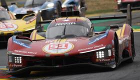 Looksmart LSLM191 1/43 Ferrari 499P No.51 FERRARI AF CORSE 3rd Le Mans 24H 2025 A. Pier Guidi - J. Calado - A. Giovinazzi