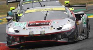Looksmart LSLM194 1/43 Ferrari 296 LMGT3 No.54  VISTA AF CORSE Le Mans 24H 2025 T. Flohr - F. Castellacci - D. Rigon