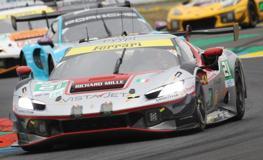 【2026年4月以降発売予定】 Looksmart LS18LM056 1/18 Ferrari 296 LMGT3 No.21 VISTA AF CORSE 2nd LMGT3 class Le Mans 24H 2025 F. Heriau - S. Mann - A. Rovera