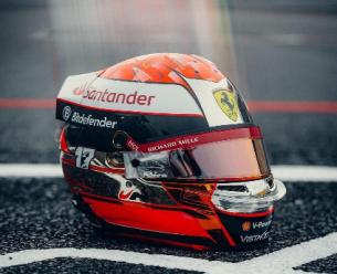 【2026年4月以降発売予定】 Looksmart LSHEL025 1/5 Charles Leclerc - Japanese GP 2024 Tribute to Jules Bianchi