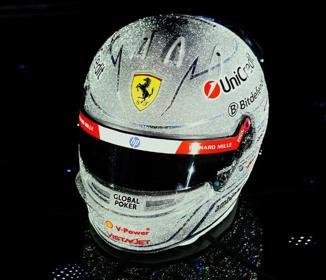 【2026年4月以降発売予定】 Looksmart LSHEL027 1/5 Lewis Hamilton – Scuderia Ferrari HP Las Vegas GP 2025