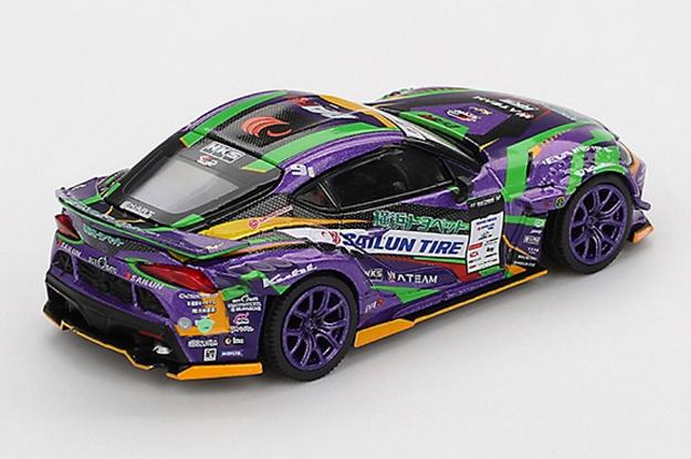 【2025年7月以降発売予定】 MINI GT MGT00951-BL 1/64 Toyota GR スープラ KUHL 2021 D1GP  EVANGELION RACING