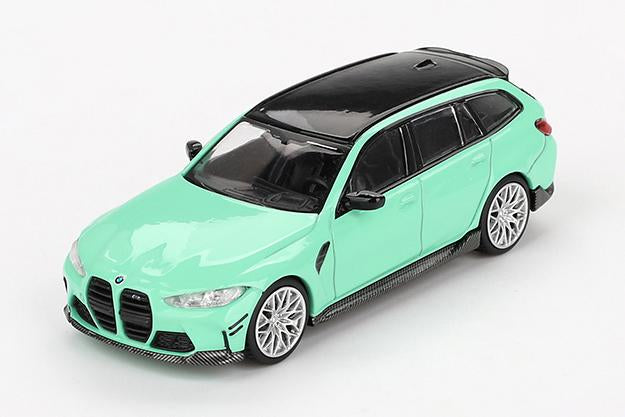 MINI GT MGT00897 1/64 BMW M3 Mパフォーマンス ツーリング ミントグリーン