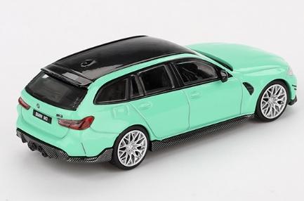 MINI GT MGT00897 1/64 BMW M3 Mパフォーマンス ツーリング ミントグリーン