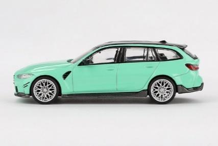 MINI GT MGT00897 1/64 BMW M3 Mパフォーマンス ツーリング ミントグリーン
