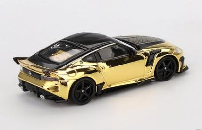 MINI GT MGT00985-L 1/64 Nissan Z Veilside FFZ400 ゴールドクロム(左ハンドル)