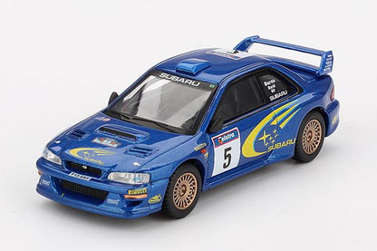 MINI GT MGT00986-L 1/64 スバル インプレッサ WRC99 ラリー・オーストラリア 1999 優勝車 #5(左ハンドル)オーストラリア限定