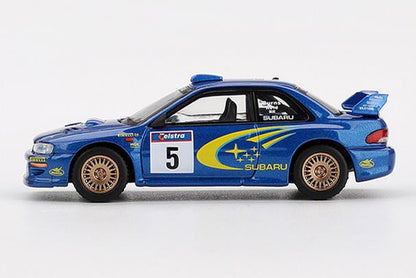 MINI GT MGT00986-L 1/64 スバル インプレッサ WRC99 ラリー・オーストラリア 1999 優勝車 #5(左ハンドル)オーストラリア限定