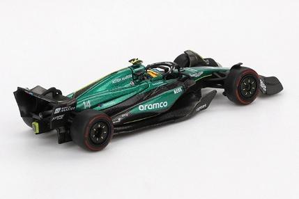 【2025年8月以降発売予定】 MINI GT MGT00999-L 1/64 アストンマーチン AMR24 F1 2024 #14 バーレーングランプリ Fernando Alonso