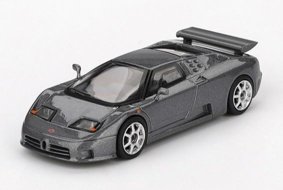 MINI GT MGT01002-L 1/64 ブガッティ EB110 スーパースポーツ グリージョ スクーロ(左ハンドル)