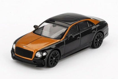 MINI GT MGT00991-R 1/64 ベントレー フライングスパー Neptune Orange Flame / Onyx(右ハンドル)