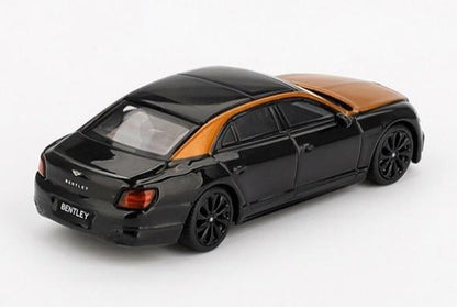 MINI GT MGT00991-L 1/64 ベントレー フライングスパー Neptune Orange Flame / Onyx(左ハンドル)
