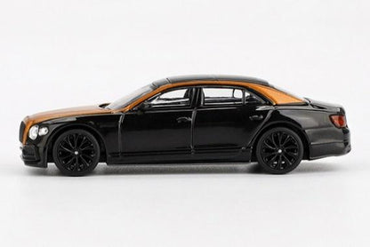 MINI GT MGT00991-L 1/64 ベントレー フライングスパー Neptune Orange Flame / Onyx(左ハンドル)