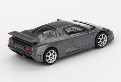 MINI GT MGT01002-L 1/64 ブガッティ EB110 スーパースポーツ グリージョ スクーロ(左ハンドル)