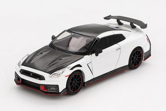 MINI GT MGT01045-R 1/64 Nissan GT-R Nismo 2024 ブリリアントホワイトパール (右ハンドル)