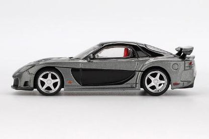 MINI GT MGT01057-R 1/64 マツダ RX-7 VeilSide Fortune Grey(右ハンドル)