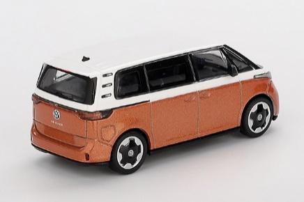 MINI GT MGT01061-R 1/64 フォルクスワーゲン ID. Buzz Candy White / Energetic Orange(左ハンドル)