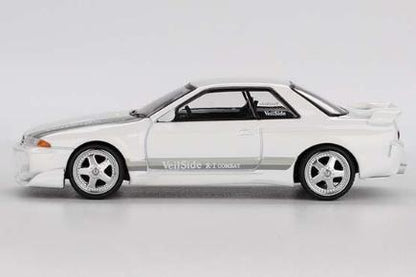 MINI GT MGT01066-R 1/64 Nissan スカイライン GT-R R32 Veilside コンバット C-I ホワイト(右ハンドル)