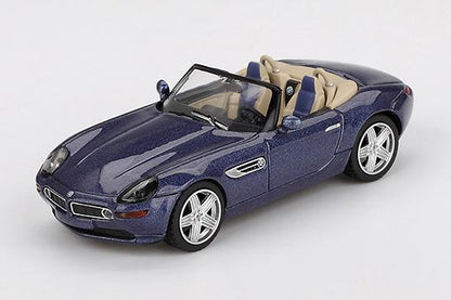 【2025年11月以降発売予定】 MINI GT MGT01082-L 1/64 BMW Z8 アルピナ アルピナブルー(左ハンドル)