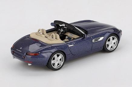 【2025年11月以降発売予定】 MINI GT MGT01082-L 1/64 BMW Z8 アルピナ アルピナブルー(左ハンドル)
