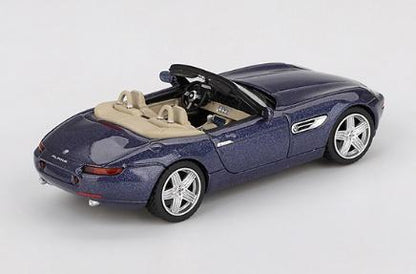 【2025年11月以降発売予定】 MINI GT MGT01082-L 1/64 BMW Z8 アルピナ アルピナブルー(左ハンドル)