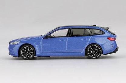 【2025年11月以降発売予定】 MINI GT MGT01080-R 1/64 BMW M5 ツーリング (G99) マリーナベイブルーメタリック(右ハンドル)