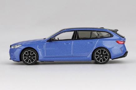 【2025年11月以降発売予定】 MINI GT MGT01080-L 1/64 BMW M5 ツーリング (G99) マリーナベイブルーメタリック(左ハンドル)