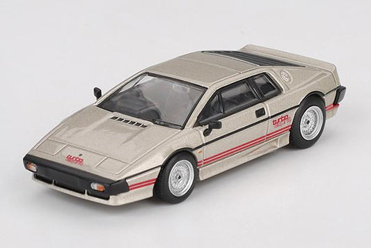 【2025年12月以降発売予定】 MINI GT MGT01109-L 1/64 ロータス エスプリ ターボ メタリックシルバー(左ハンドル)