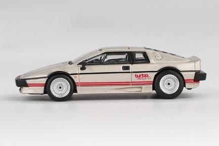 【2025年12月以降発売予定】 MINI GT MGT01109-R 1/64 ロータス エスプリ ターボ メタリックシルバー(右ハンドル)