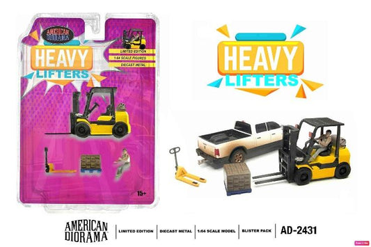 American Diorama AD-2431 1/64 フィギュア ヘビーリフターズ