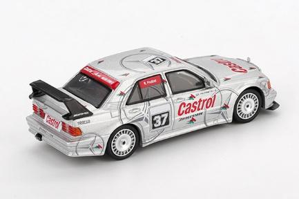 【2025年12月以降発売予定】 MINI GT MGT01125-L 1/64 メルセデス ベンツ 190E 2.5-16 エボリューション II SE Asia Touring Car Championship 1995 #37(左ハンドル)