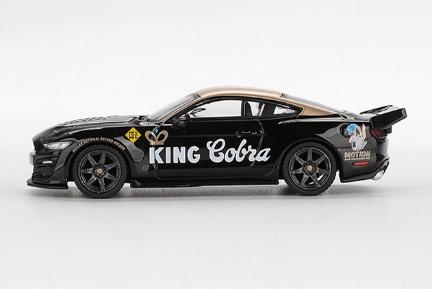 【2026年1月以降発売予定】 MINI GT MGT01130-L 1/64 シェルビー GT500 ドラゴンスネーク コンセプト ブラック/ゴールド(左ハンドル)