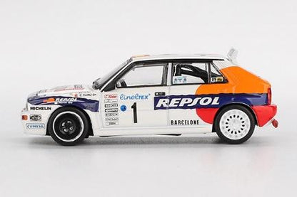 【2026年1月以降発売予定】 MINI GT MGT01131-L 1/64 ランチア デルタ HF インテグラーレ エボルツィオーネ モンテカルロラリー 1993 #1(左ハンドル)