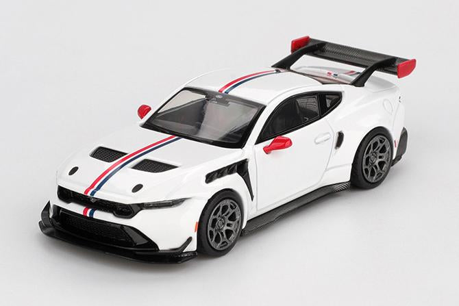 【2026年2月以降発売予定】 MINI GT MGT01097-L 1/64 フォード マスタング GTD スピリット オブ アメリカ(左ハンドル)
