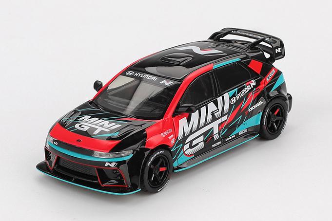 【2026年2月以降発売予定】 MINI GT MGT01098-L 1/64 Hyundai アイオニック 5N MINI GT RS-01T 東京オートサロン 2025(左ハンドル)
