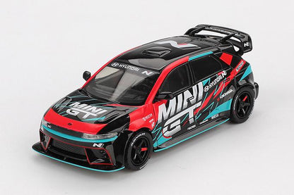【2026年2月以降発売予定】 MINI GT MGT01098-L 1/64 Hyundai アイオニック 5N MINI GT RS-01T 東京オートサロン 2025(左ハンドル)