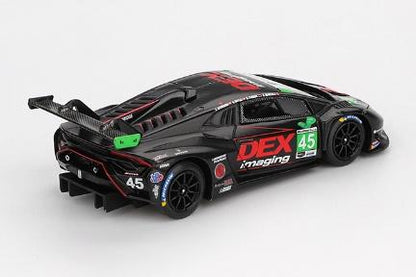 【2026年2月以降発売予定】 MINI GT MGT01129-L 1/64 ランボルギーニ ウラカン GT3 EVO2 IMSA デイトナ24時間 2024 #45 No.45 DEX Imaging(左ハンドル)