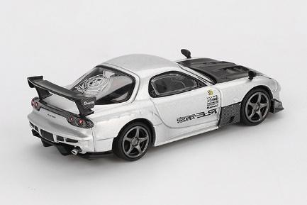 【2026年2月以降発売予定】 MINI GT MGT01106-L 1/64 マツダ RX-7 RE雨宮 シルバーメタリック(左ハンドル)