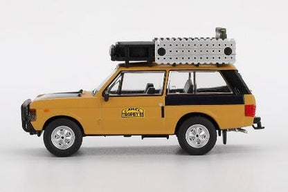 【2026年4月以降発売予定】 MINI GT MGT01144-L 1/64 レンジ ローバー 1981 キャメルトロフィー スマトラ 優勝車 C.Swoboda & K.Mentel(左ハンドル)
