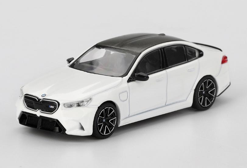 【2026年4月以降発売予定】 MINI GT MGT01092-L 1/64 BMW M5 アルピンホワイト(左ハンドル)